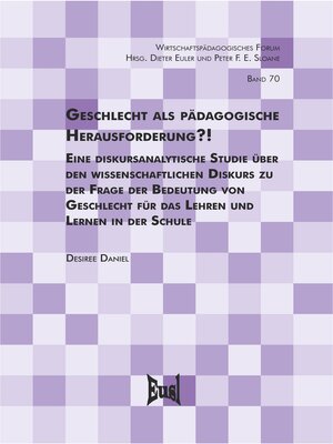 cover image of Geschlecht als pädagogische Herausforderung?!